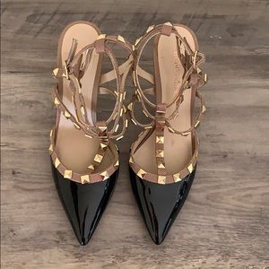 BCBG studded heels